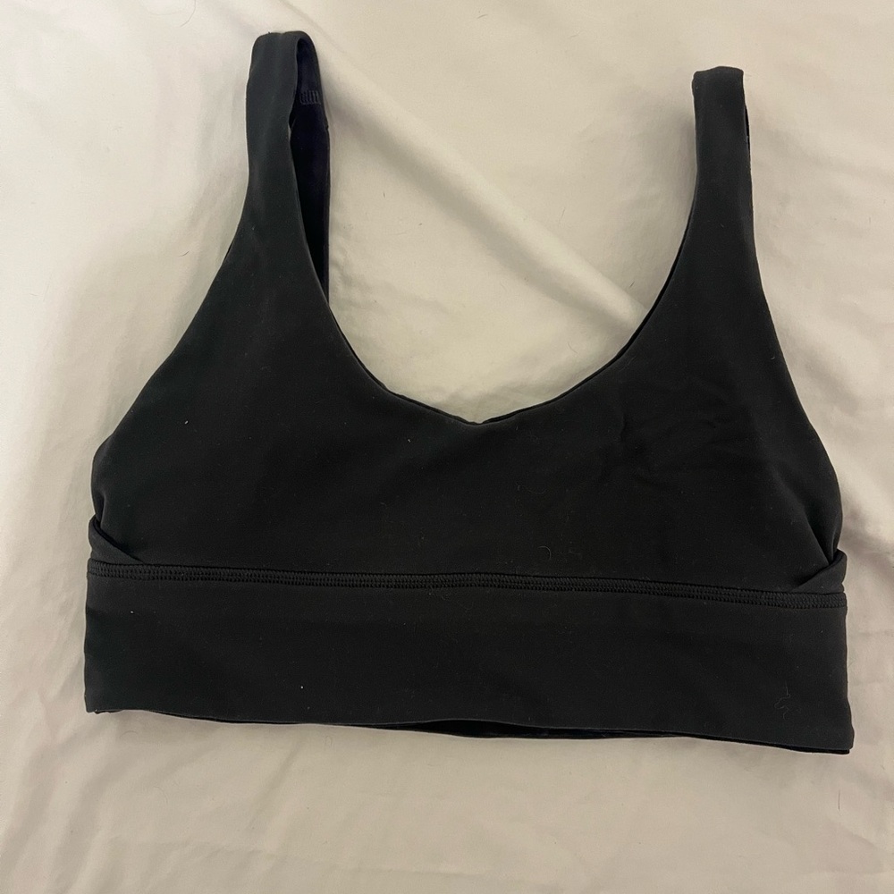 lululemon align scoop neck reversible bra, size 8